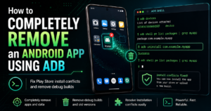 How to Completely Remove an Android App Using ADB"